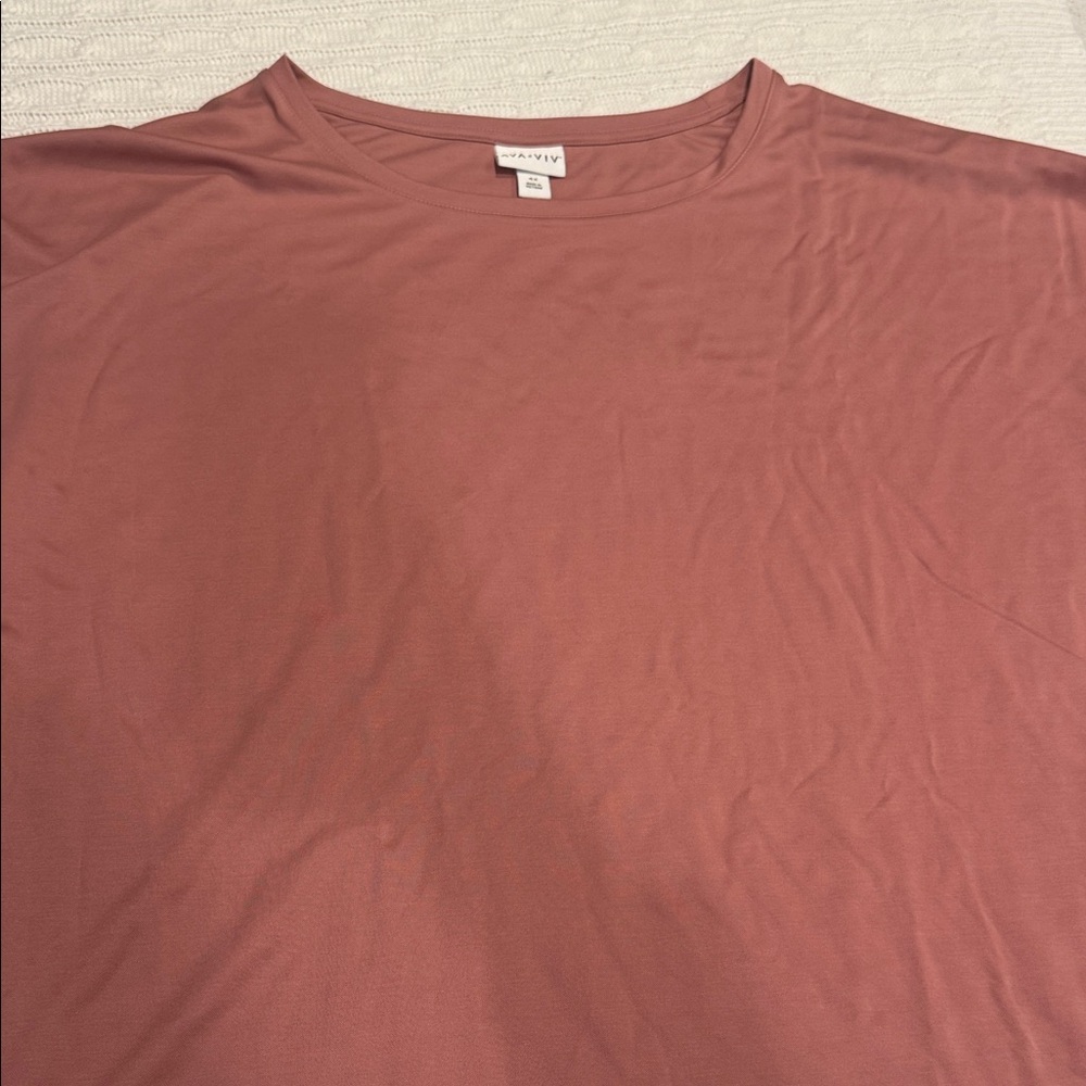 Ava & Viv super soft rose-toned tee